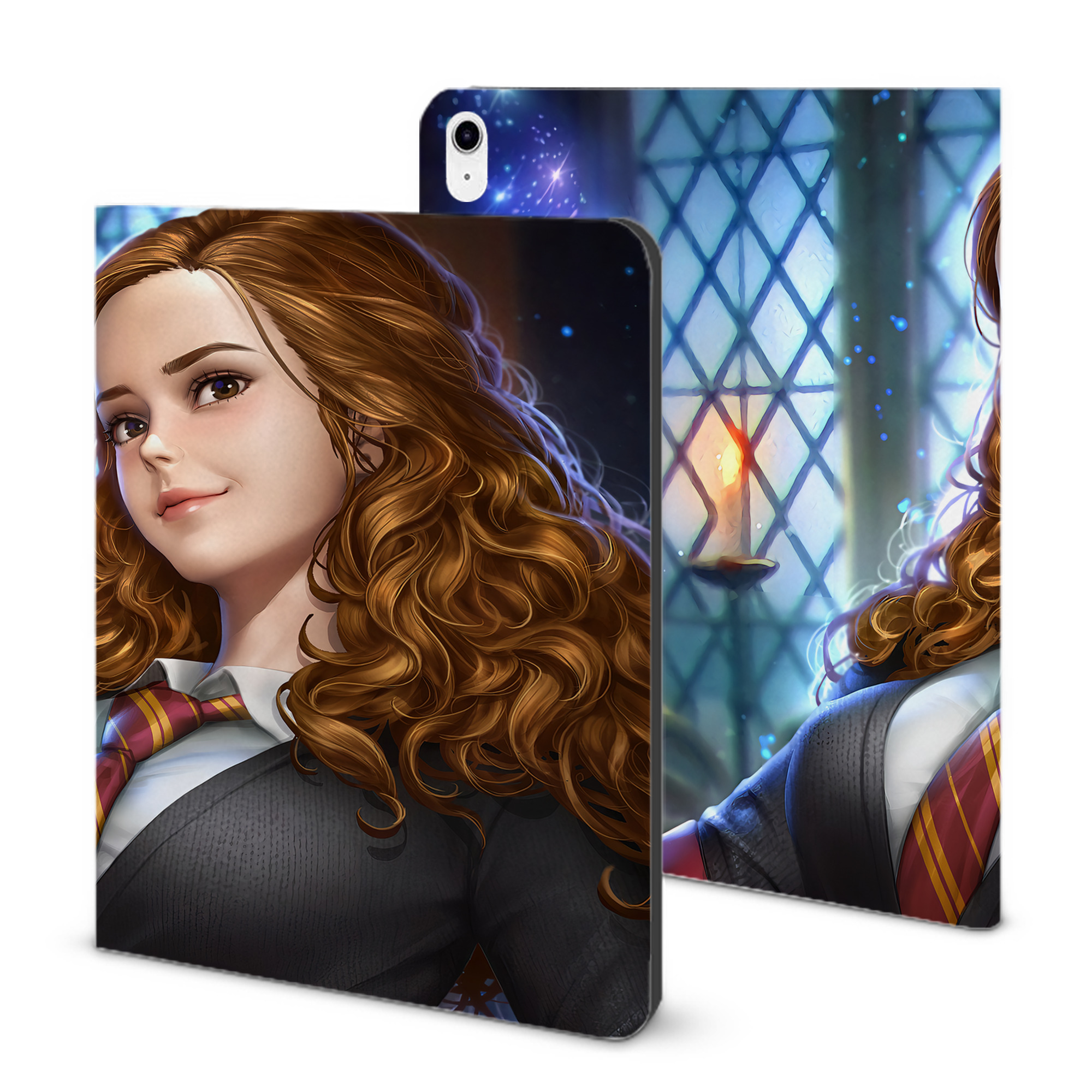 （画像用） Harry Potter ハリー・ポッターシリーズ IPad ケース ブック型 PUレザー TPU 耐衝撃 軽量 薄型 ペン収納なし 全面保護 IPad 各モデル対応